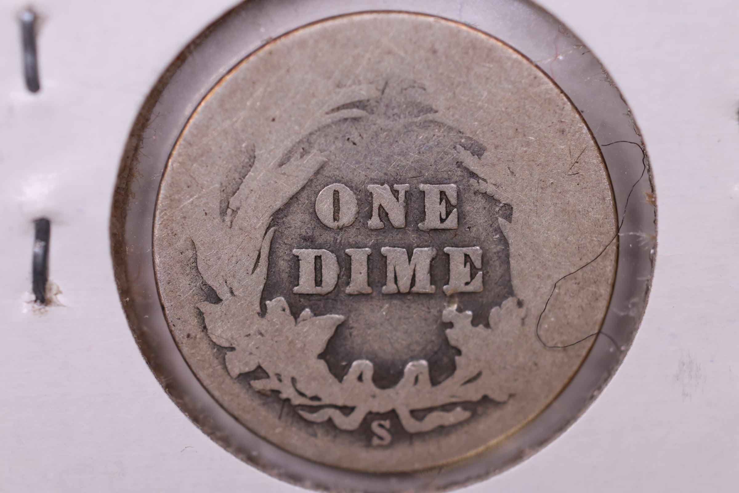 1902-S Barber Dime, About Good Circulated Coin, Store #DE0925