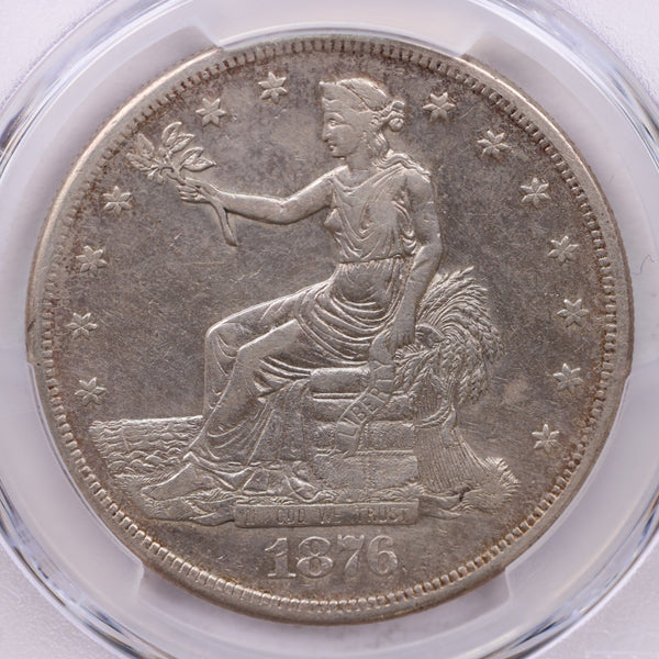 1876-CC Trade Silver Dollar.,  PCGS Graded, Affordable Coin Store Sale #35403