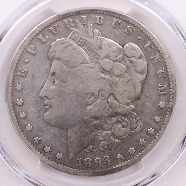 1893-S Morgan Silver Dollar.,  PCGS Graded, Affordable Coin Store Sale #35404