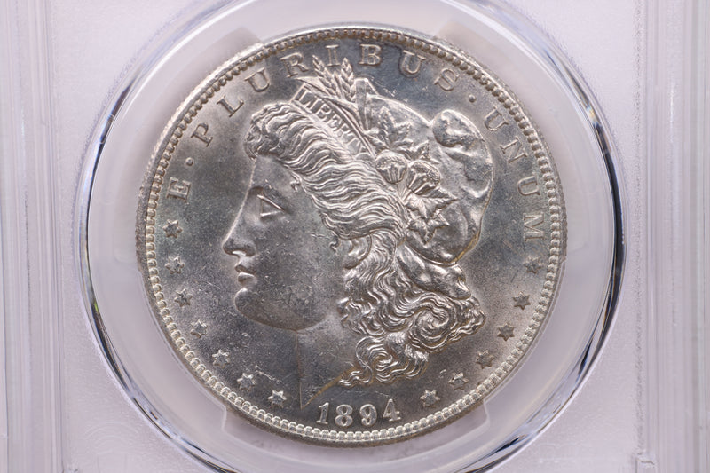 1894-S Morgan Silver Dollar.,  PCGS Graded, Affordable Coin Store Sale