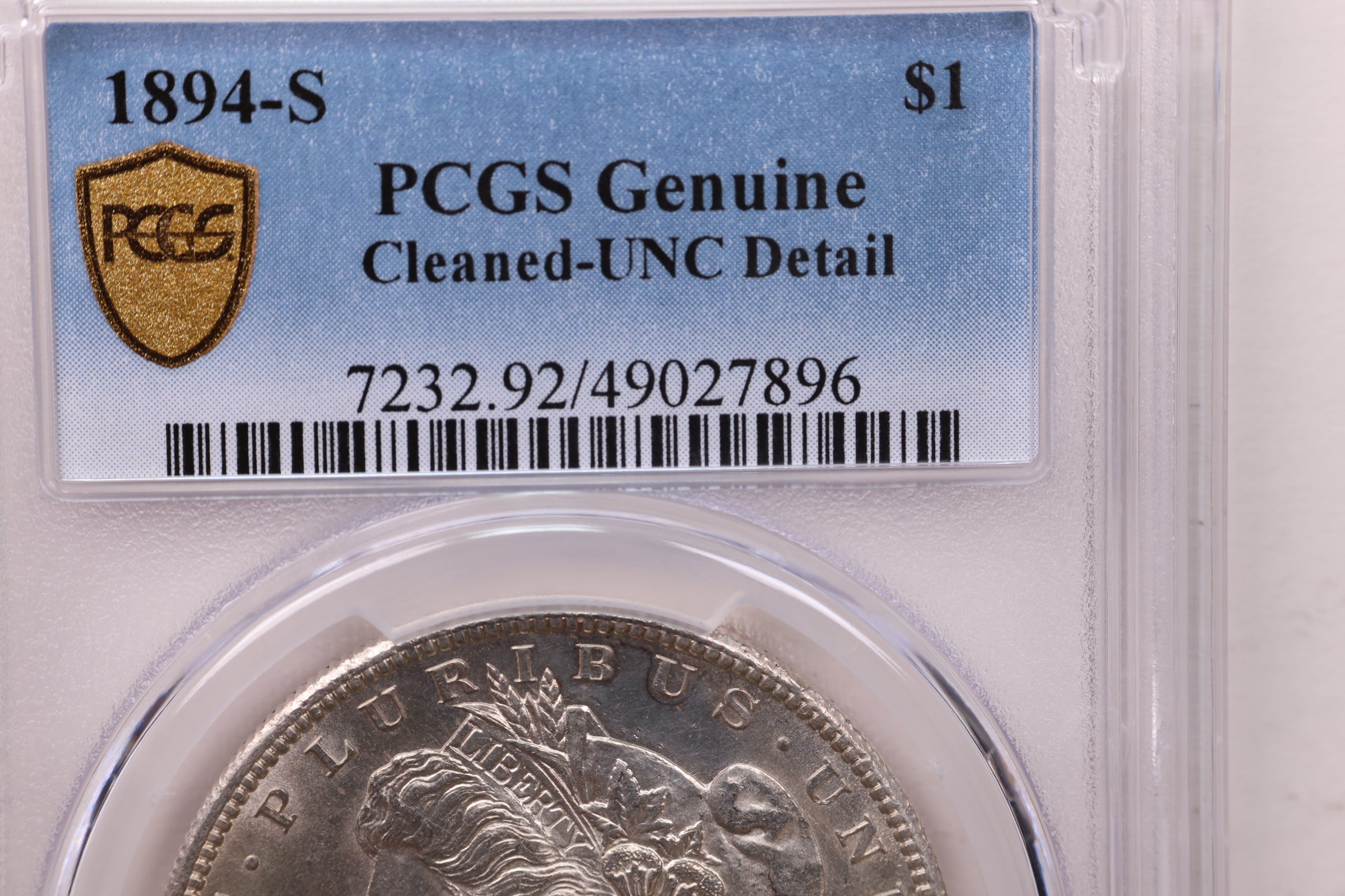 1894-S Morgan Silver Dollar.,  PCGS Graded, Affordable Coin Store Sale #35405