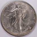 1941-D Walking Liberty Half Dollar, Mint State Coin, Store