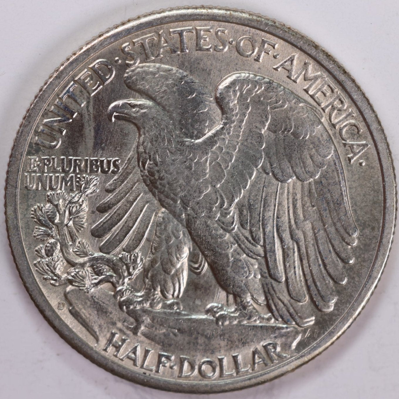 1941-D Walking Liberty Half Dollar, Mint State Coin, Store #HR1148