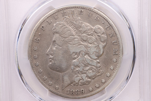 1889-CC Morgan Silver Dollar.,  PCGS Graded, Affordable Coin Store Sale #35406