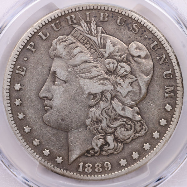 1889-CC Morgan Silver Dollar.,  PCGS Graded, Affordable Coin Store Sale #35407