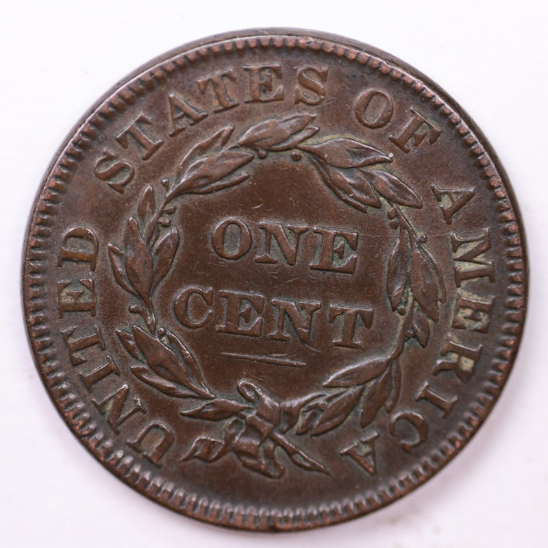 1836 Large Cent., Affordable Circulated Coin Store Sale
