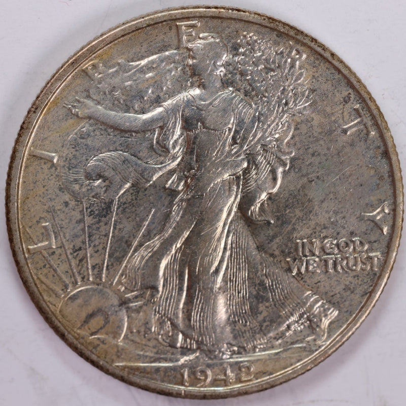 1942-S Walking Liberty Half Dollar, Mint State Coin, Store