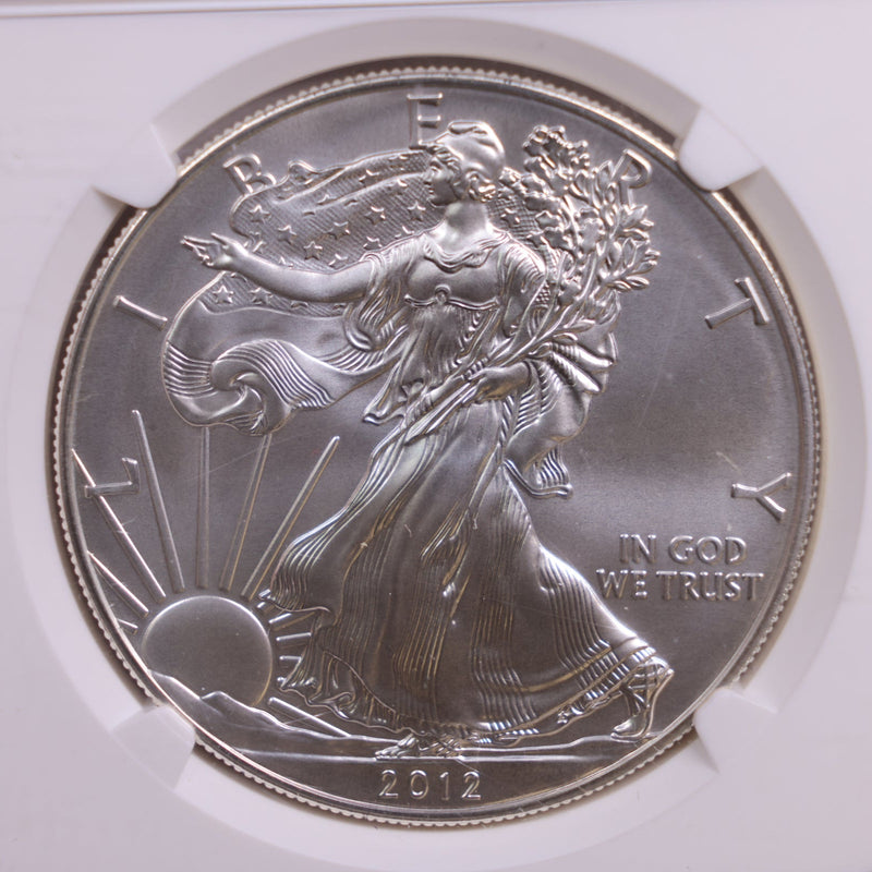 2013-W American Silver Eagle., Burnished Strike., NGC MS70., Store GSE047.