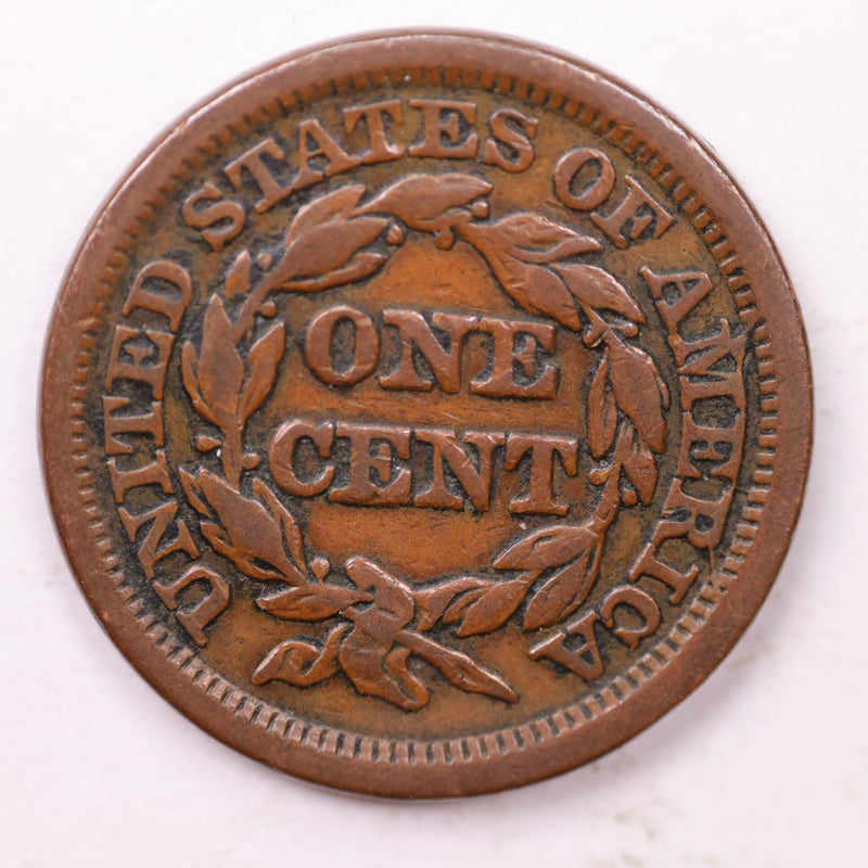 1848 Large Cent., Affordable Circulated Coin Store Sale