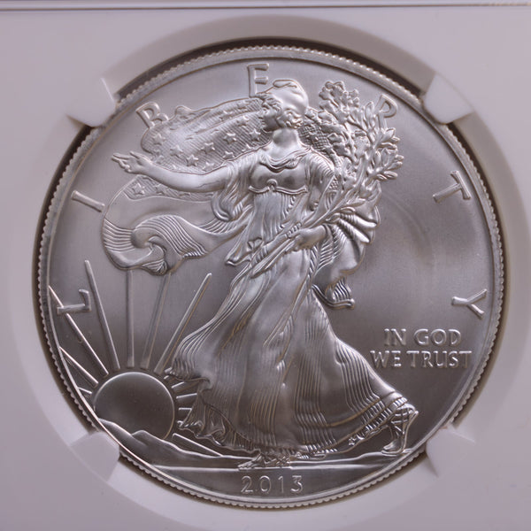 2013(S) American Silver Eagle., Business Strike., PCGS MS69., Store GSE049.