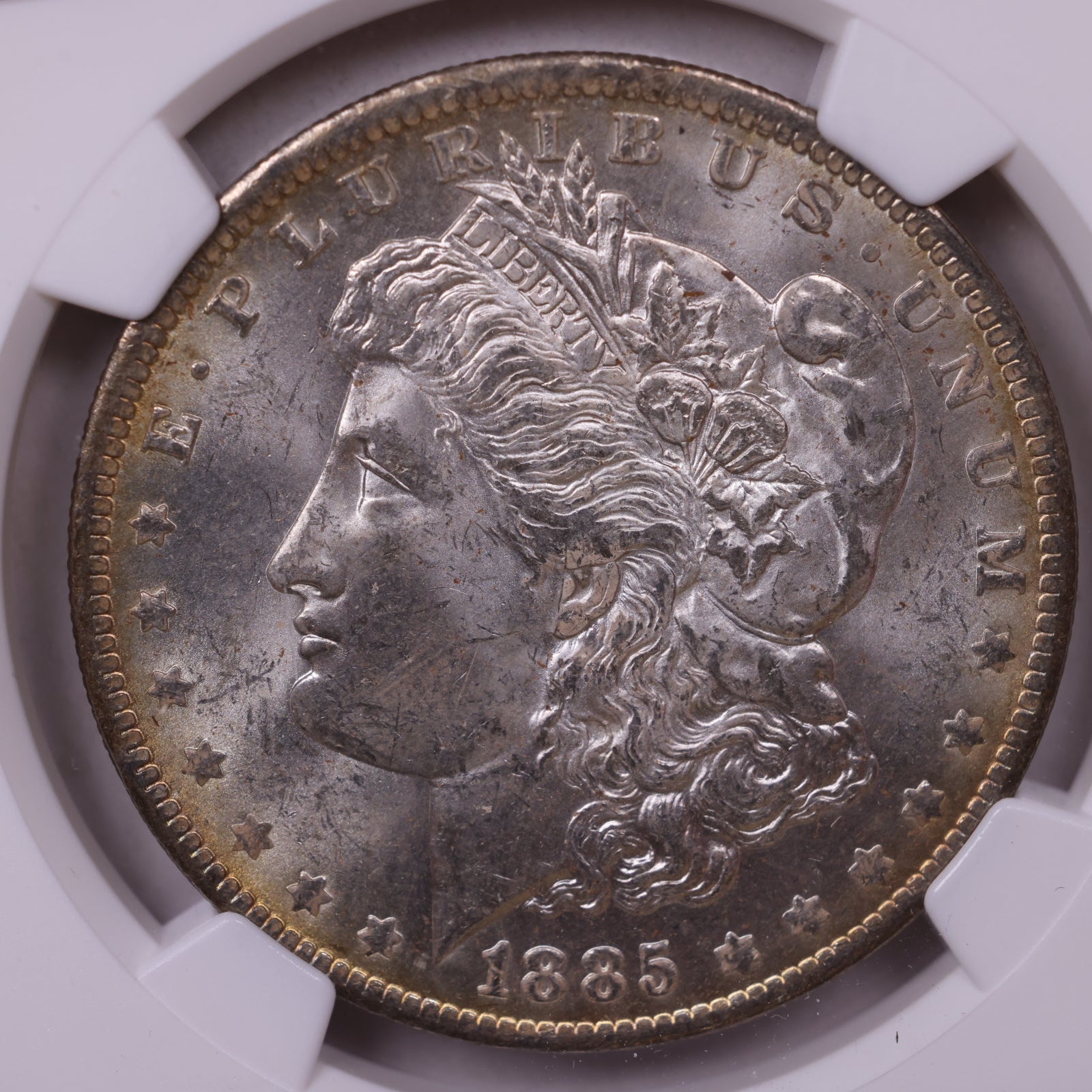 1885-O Morgan Silver Dollar., NGC Graded MS-63, Store #DR0983
