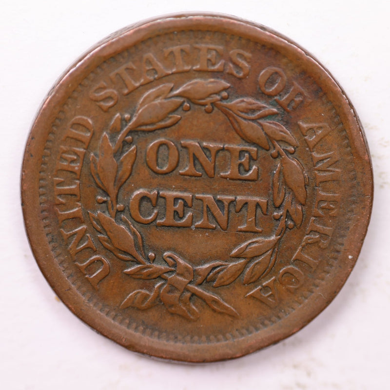 1852 Large Cent., Affordable Circulated Coin Store Sale