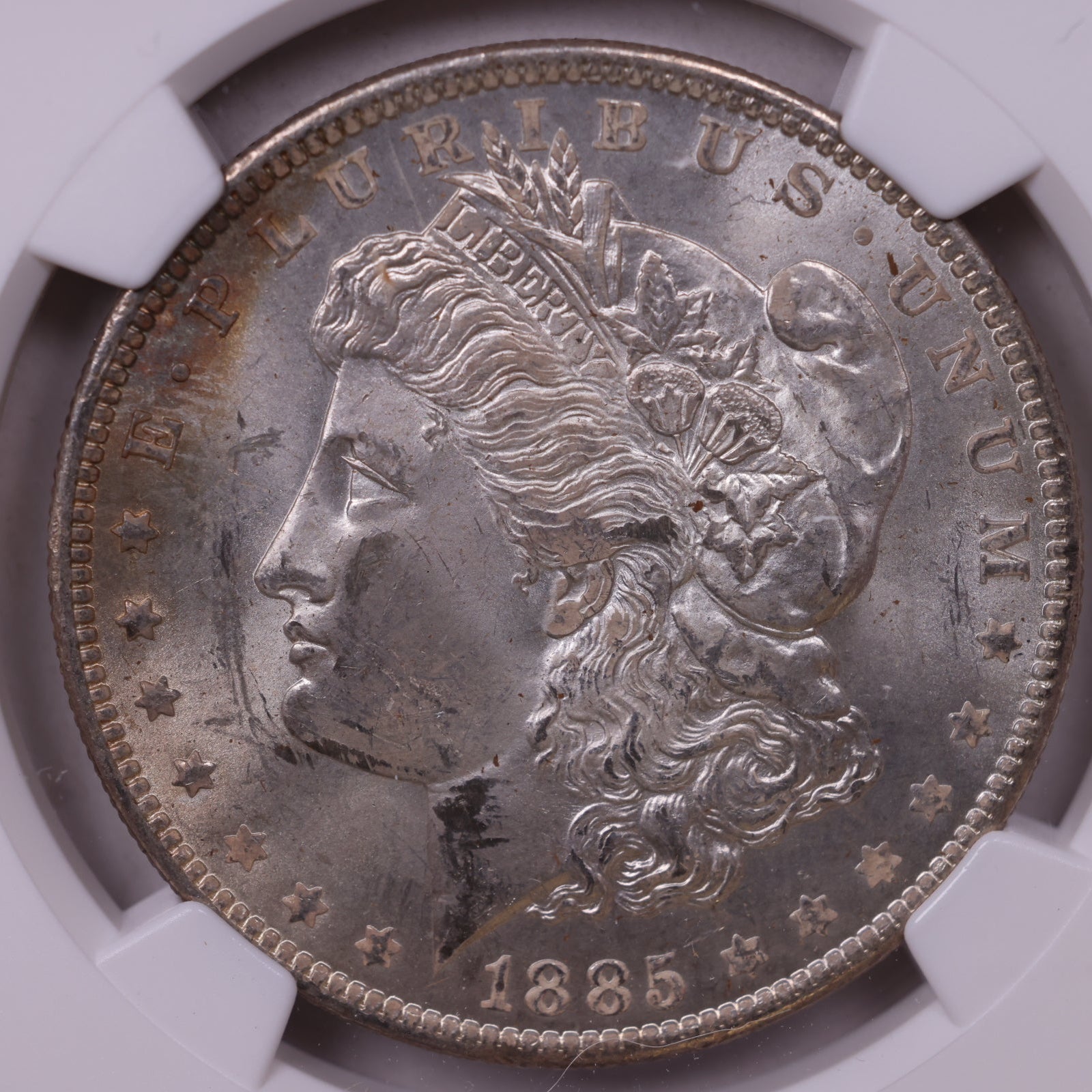 1885-O Morgan Silver Dollar., NGC Graded MS-63, Store #DR0982