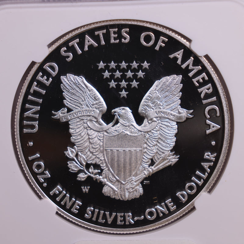 2014-W American Silver Eagle., Proof Strike., NGC PF70., Store GSE052.