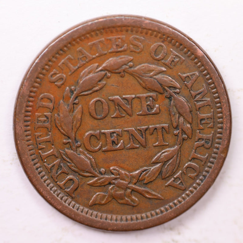 1855 Large Cent., Affordable Circulated Coin Store Sale