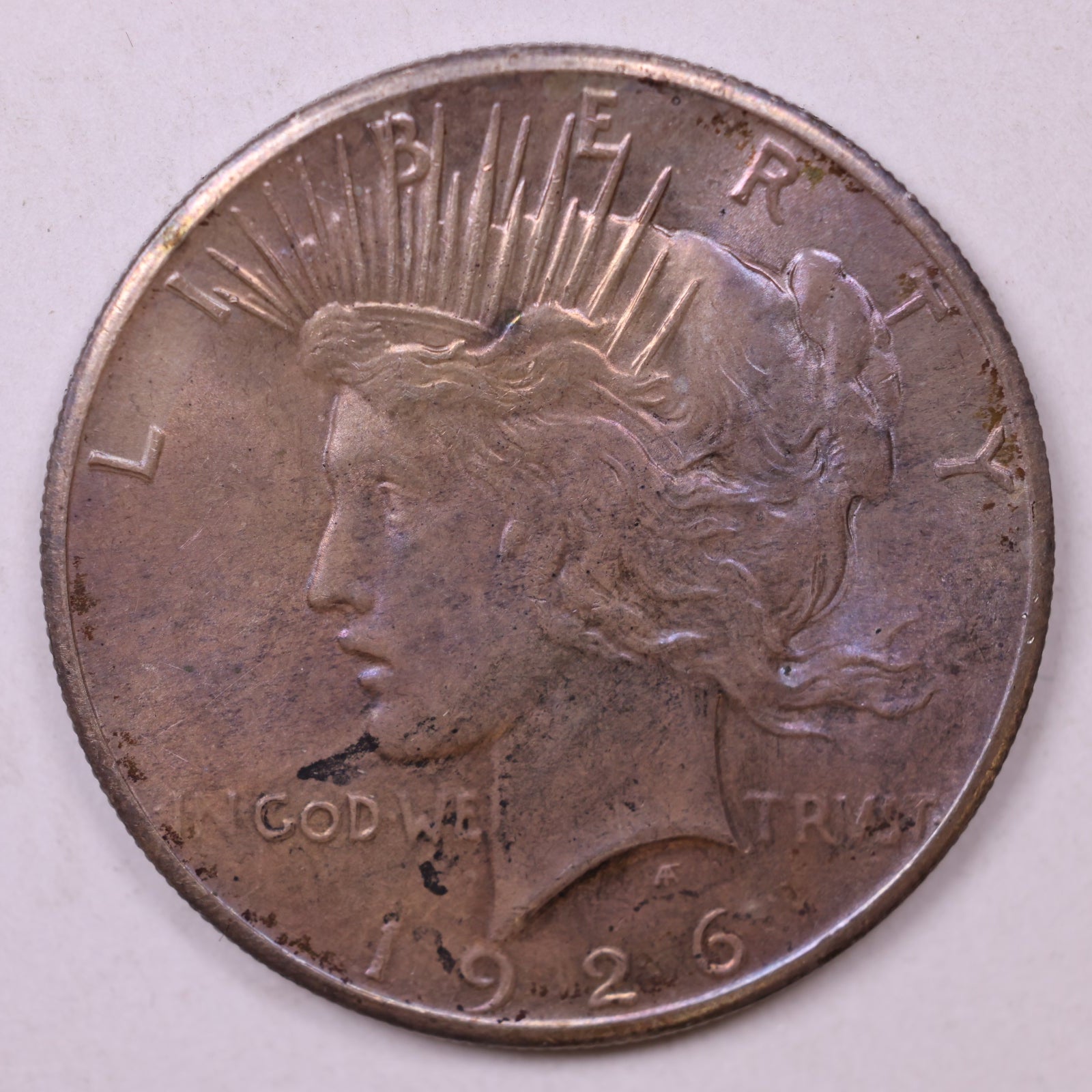 1926 Peace Dollar, Mint State Uncirculated Coin, Store #DR0993