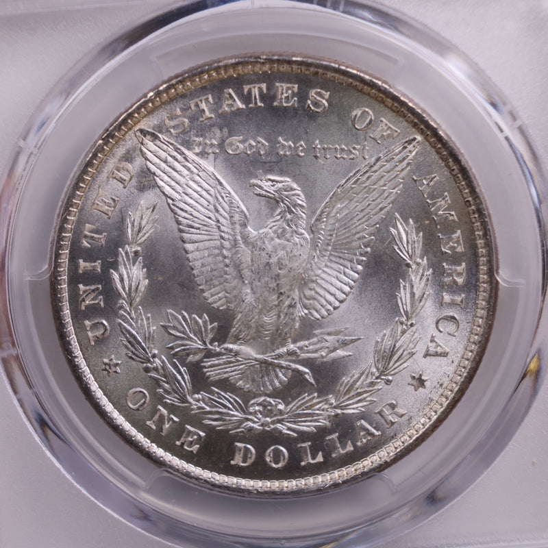 1878 Morgan Silver Dollar, 8 T.F., PCGS MS-63, CAC., Store
