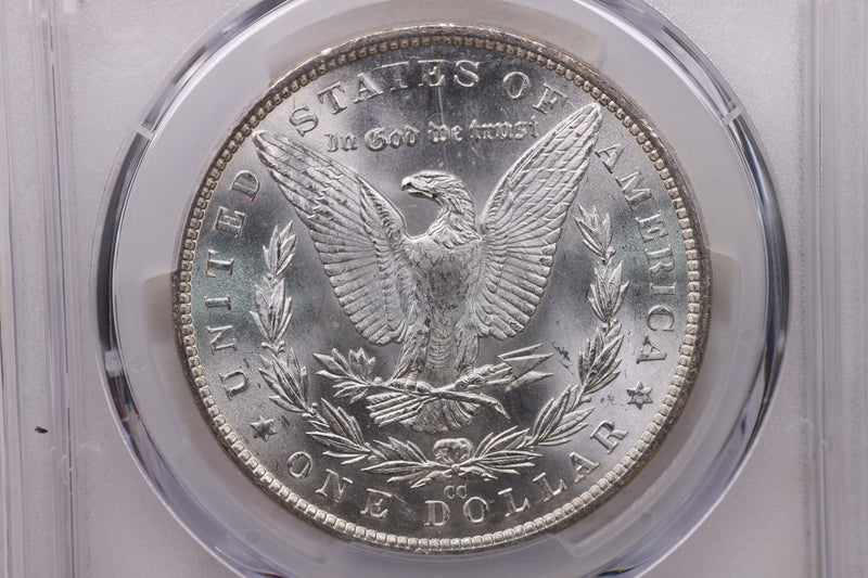 1882-CC Morgan Silver Dollar, PCGS MS-63, GSA, Affordable Collectible Coin, Sale