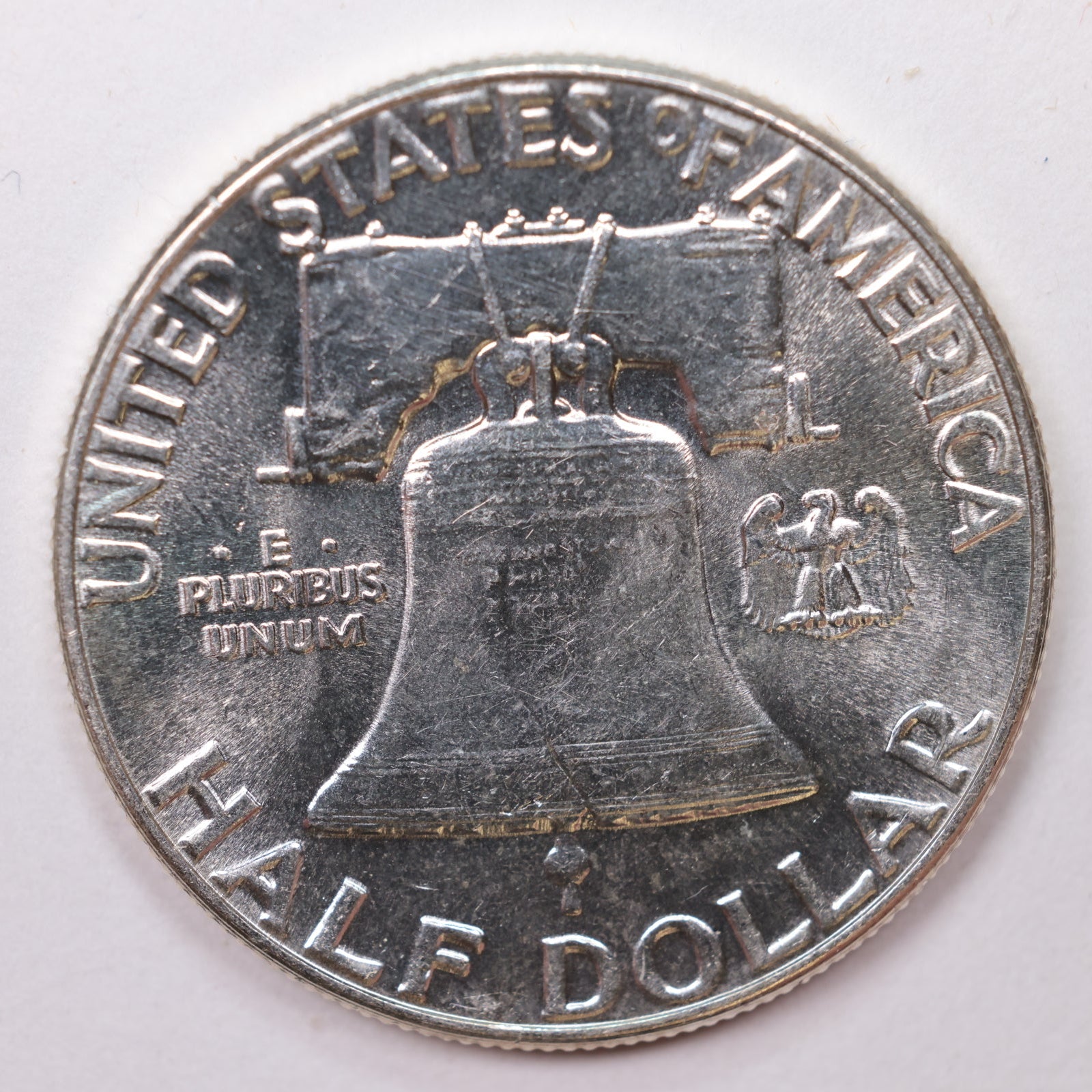 1950 Franklin Half Dollar, Mint State Uncirculated Coin, Store #HR1355