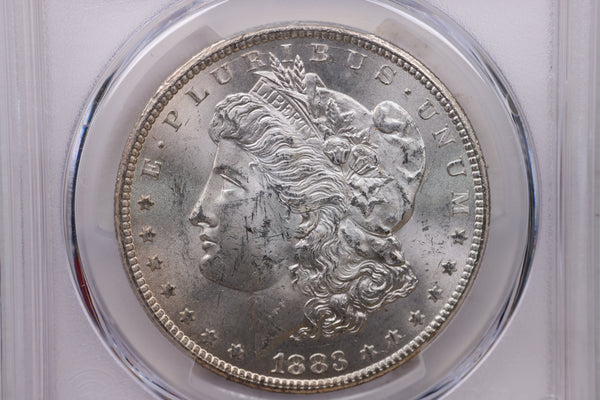 1883-CC Morgan Silver Dollar, PCGS MS-63, GSA, Affordable Collectible Coin, Sale #353444