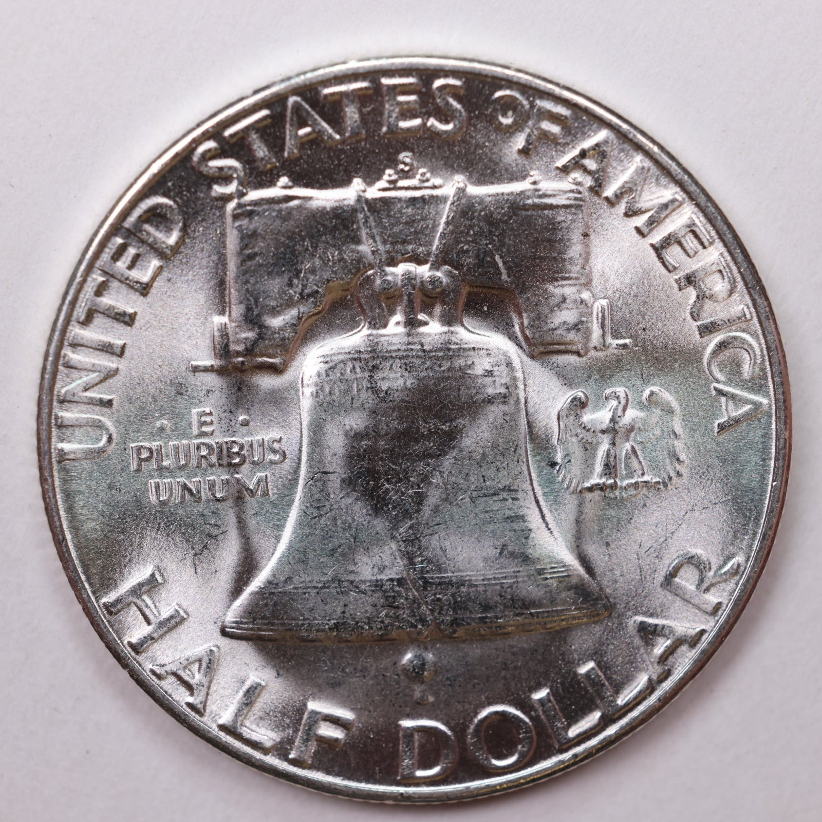 1952-S Franklin Half Dollar, Mint State Uncirculated Coin, Store #HR1362