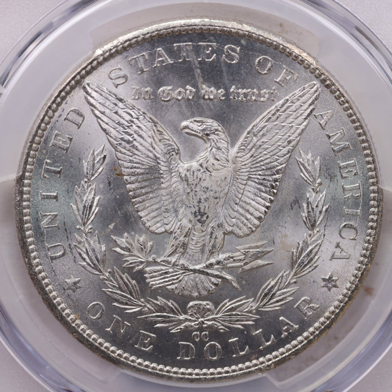 1884-CC Morgan Silver Dollar, PCGS MS-63, GSA, Affordable Collectible Coin, Sale