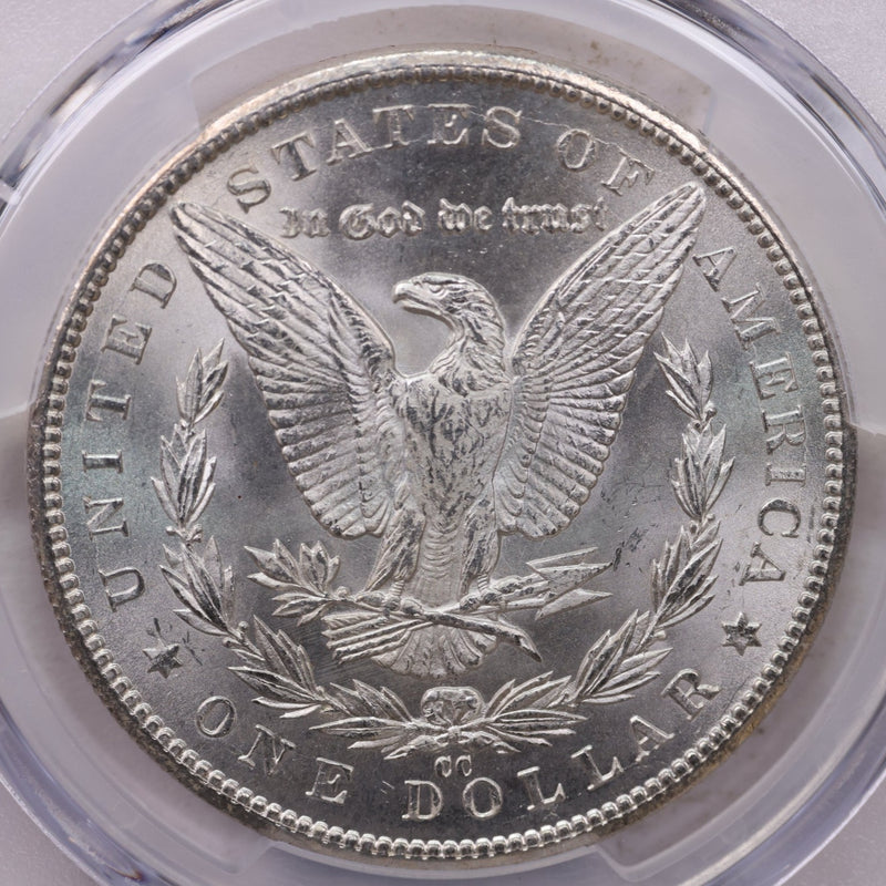 1884-CC Morgan Silver Dollar, PCGS MS-63, GSA, Affordable Collectible Coin, Sale