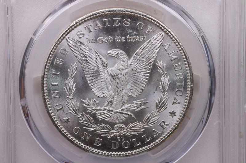 1884-CC Morgan Silver Dollar, PCGS MS-62GSA, Affordable Collectible Coin, Sale