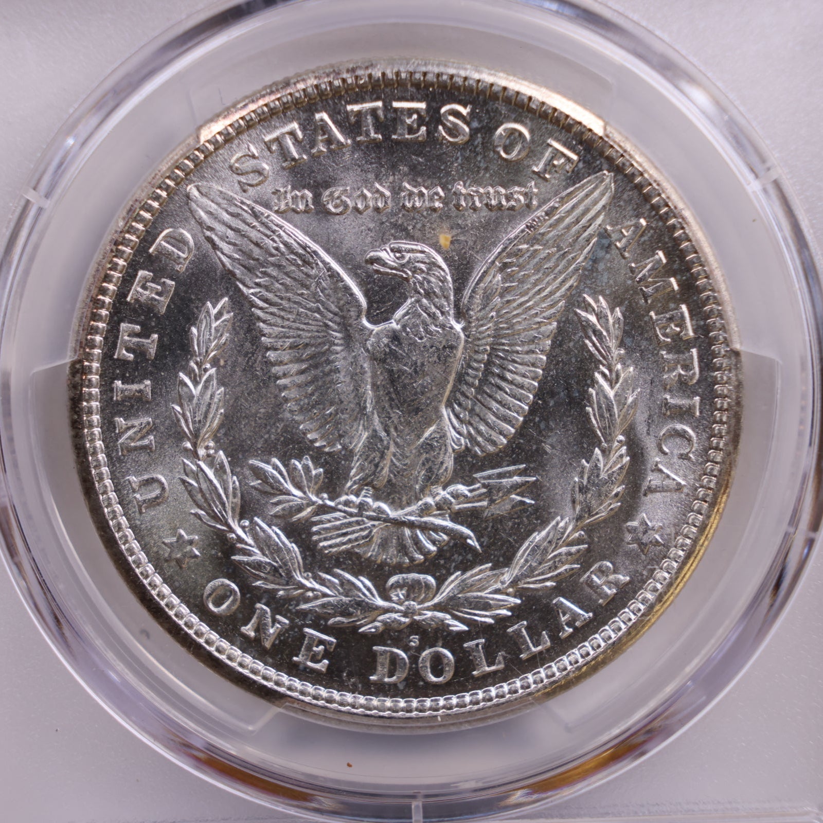 1921-S Morgan Silver Dollar., PCGS MS-63., Uncirculated, Store #GDR0134.