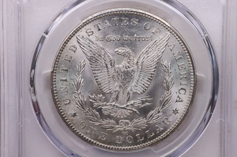 1884-CC Morgan Silver Dollar, PCGS MS-62, GSA, Affordable Collectible Coin, Sale
