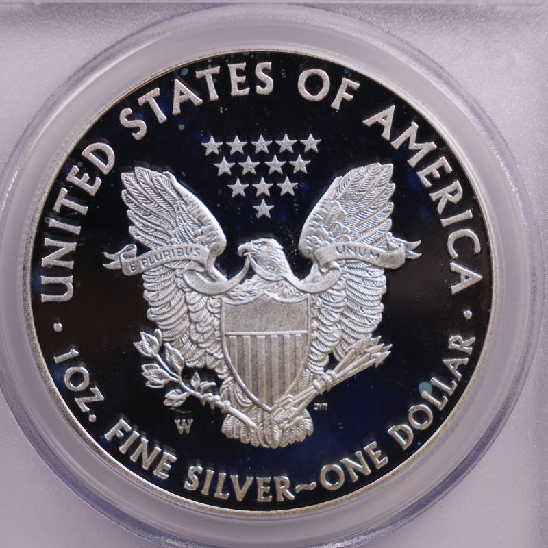 2013-W Proof American Silver Eagle., PCGS PR-70., Store