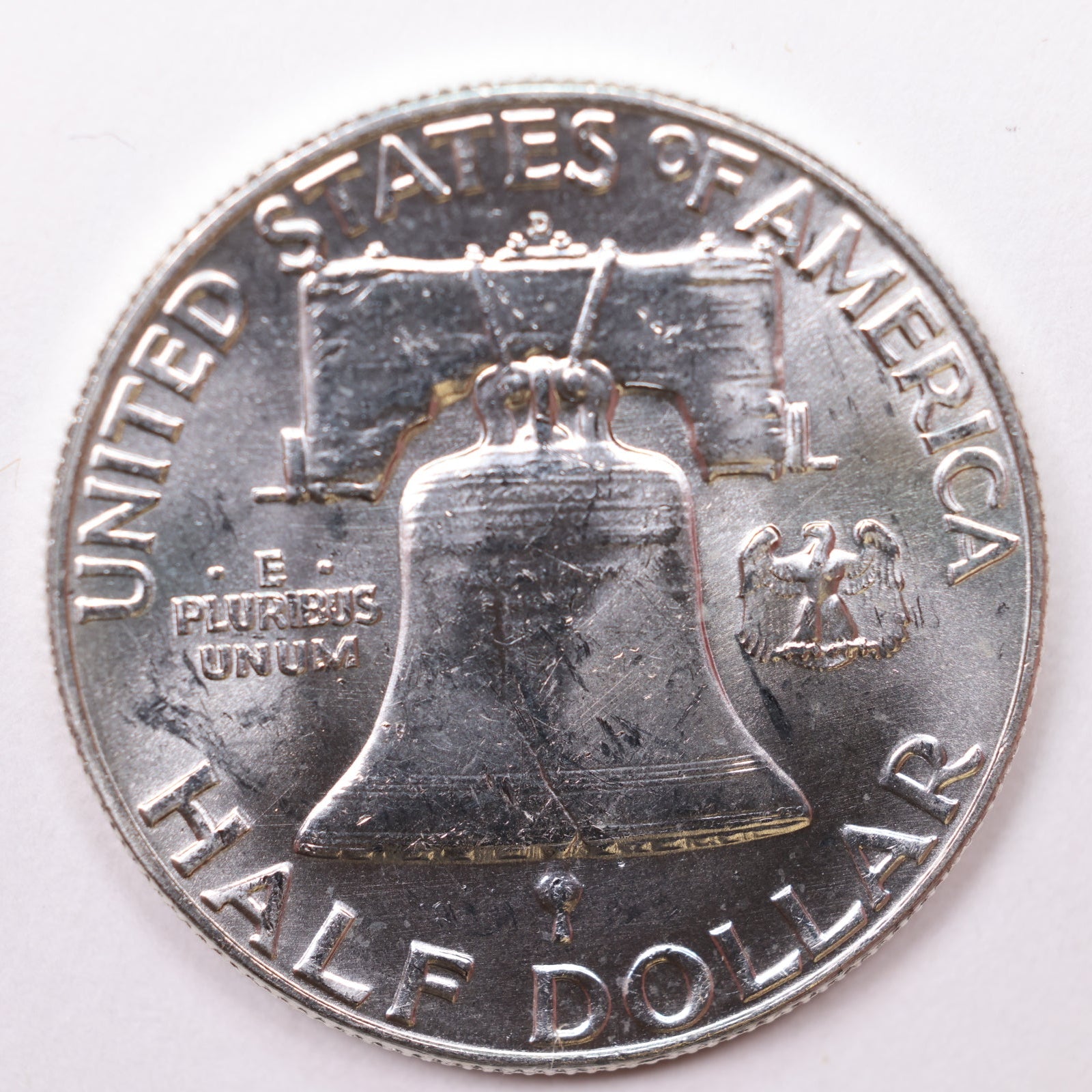 1963-D Franklin Half Dollar, Mint State Uncirculated Coin, Store #HR1379