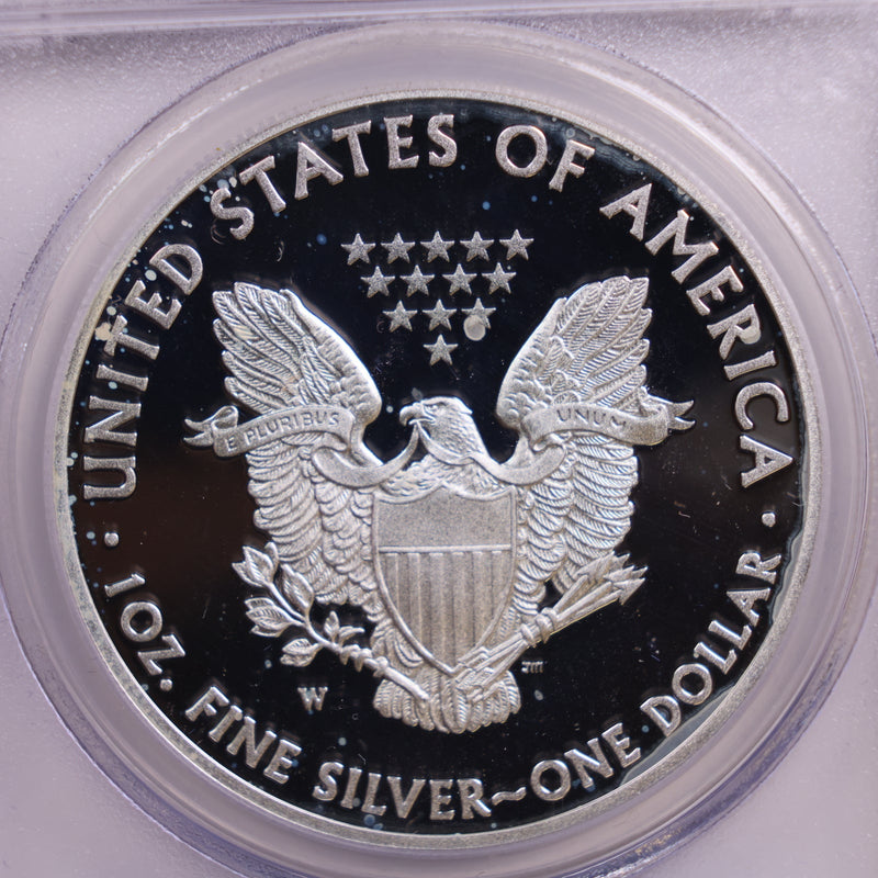 2014-W Proof American Silver Eagle., PCGS PR-70., Store
