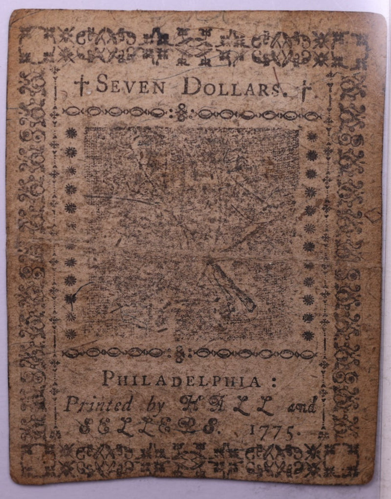 Nov 29, 1775. Continental Colonial Currency, Affordable Collectible Currency, Sale
