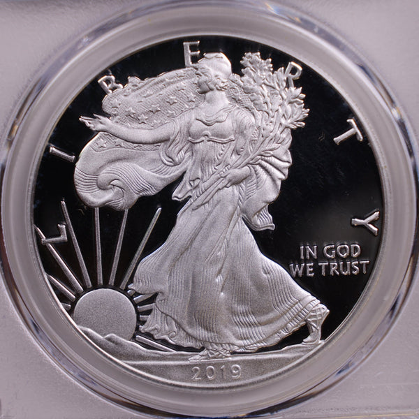 2019-W Proof American Silver Eagle., PCGS PR-70., Store #AE0008.