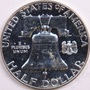 1961 Franklin Half Dollar, Proof Uncirculated Coin, Store