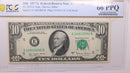1977 A, $10 Federal Reserve Note., PCGS CU-66, PPQ., Store