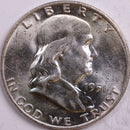 1951-D Franklin Half Dollar, Mint State Uncirculated Coin, Store