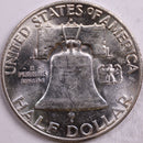 1951-D Franklin Half Dollar, Mint State Uncirculated Coin, Store
