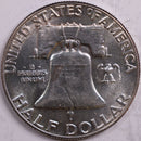 1952 Franklin Half Dollar, Mint State Uncirculated Coin, Store