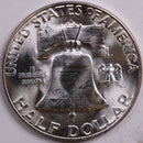 1952-S Franklin Half Dollar, Mint State Uncirculated Coin, Store