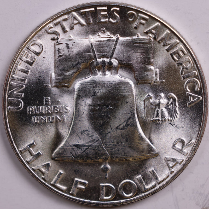 1952-S Franklin Half Dollar, Mint State Uncirculated Coin, Store