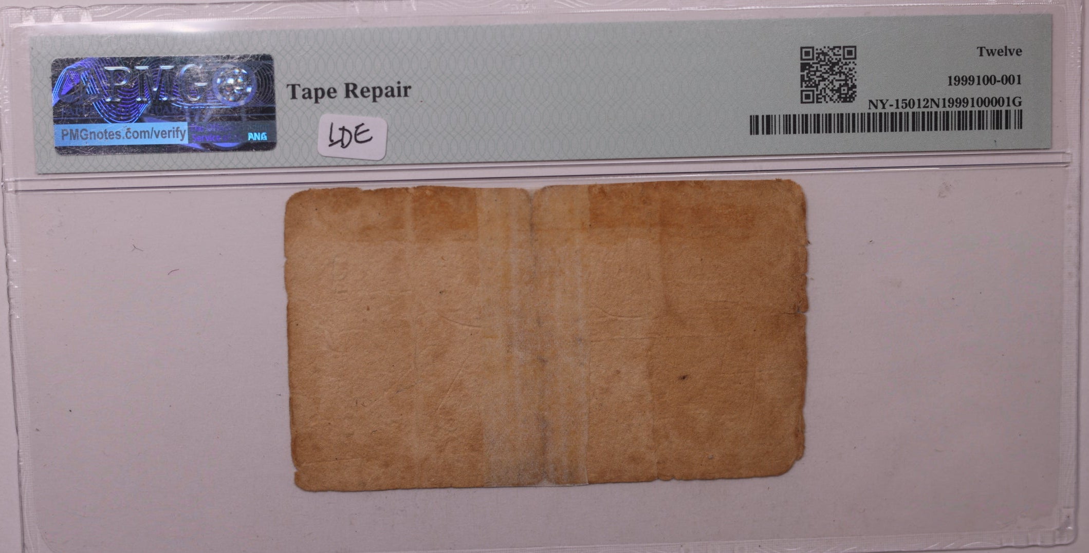 April 20, 1756, 3 Pounds. New York Colonial Note, PMG Fine-12, Store #GCY016.