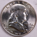 1954-D Franklin Half Dollar, Mint State Uncirculated Coin, Store
