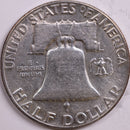 1955 Franklin Half Dollar, Extra Fine Circulated Coin, Store