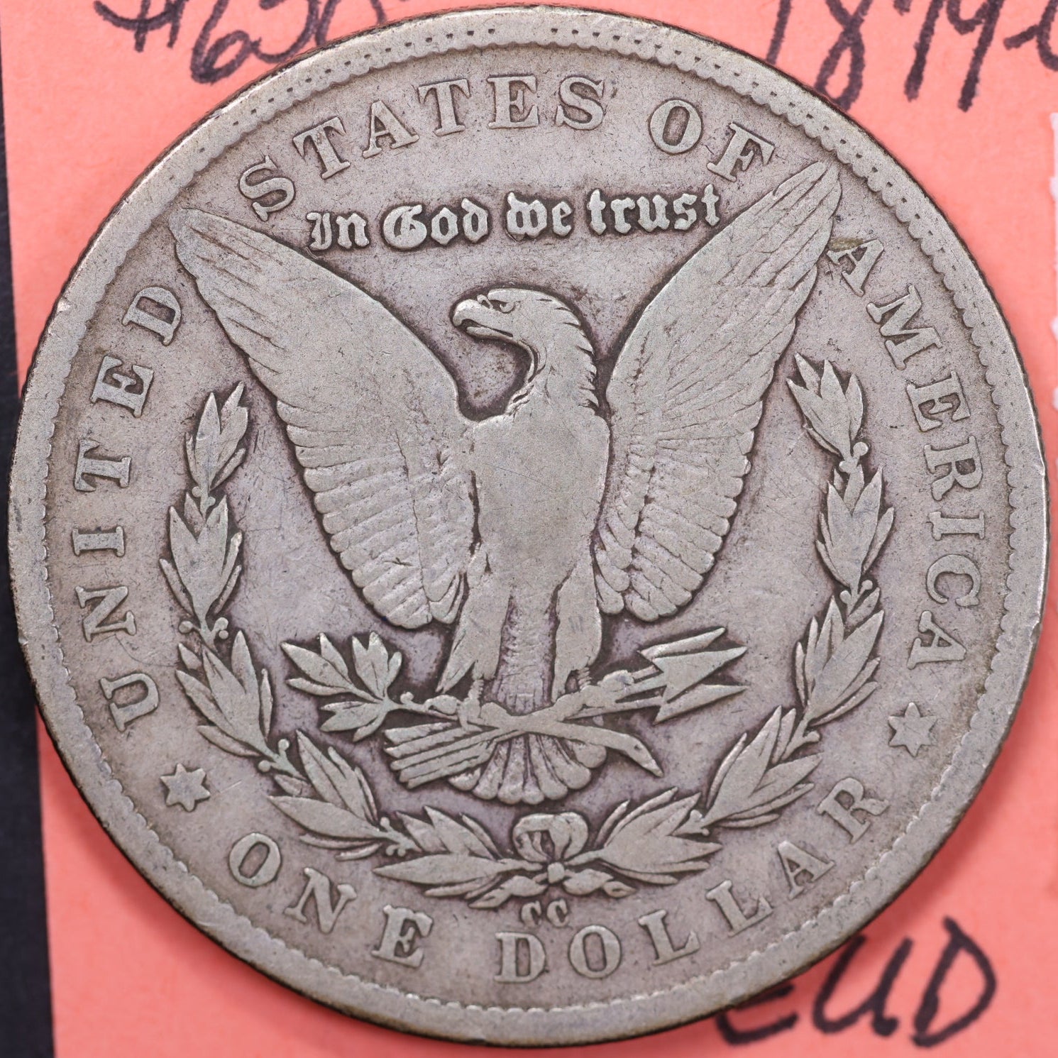 1879-CC Morgan Dollar, Fine Circulated Coin, Store #13588