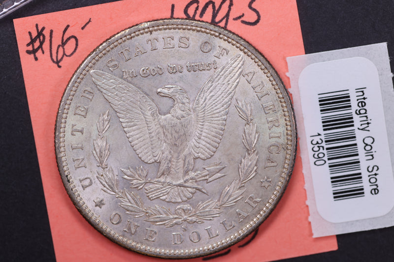 1879-S Morgan Silver Dollar, Affordable Circulated Coin, Store