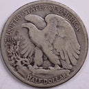1917-S Walking Liberty Half Dollar, Very Good Circulated Coin, Store