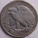 1920 Walking Liberty Half Dollar, Very Good Circulated Coin, Store