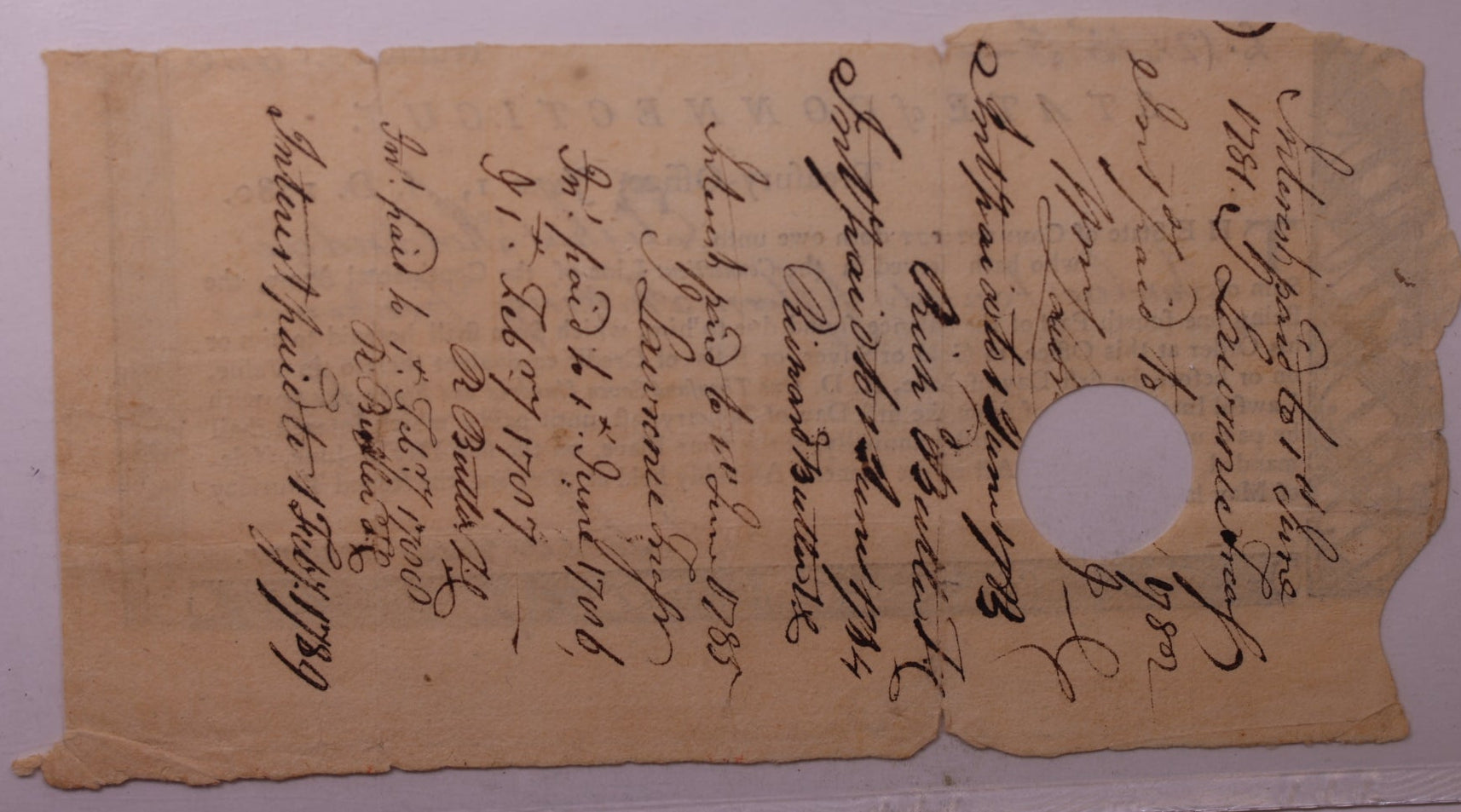 June 1, 1780, Hartford, Connecticut. "CONTINENTAL ARMY", PMG VF-20, Store #GCY027.